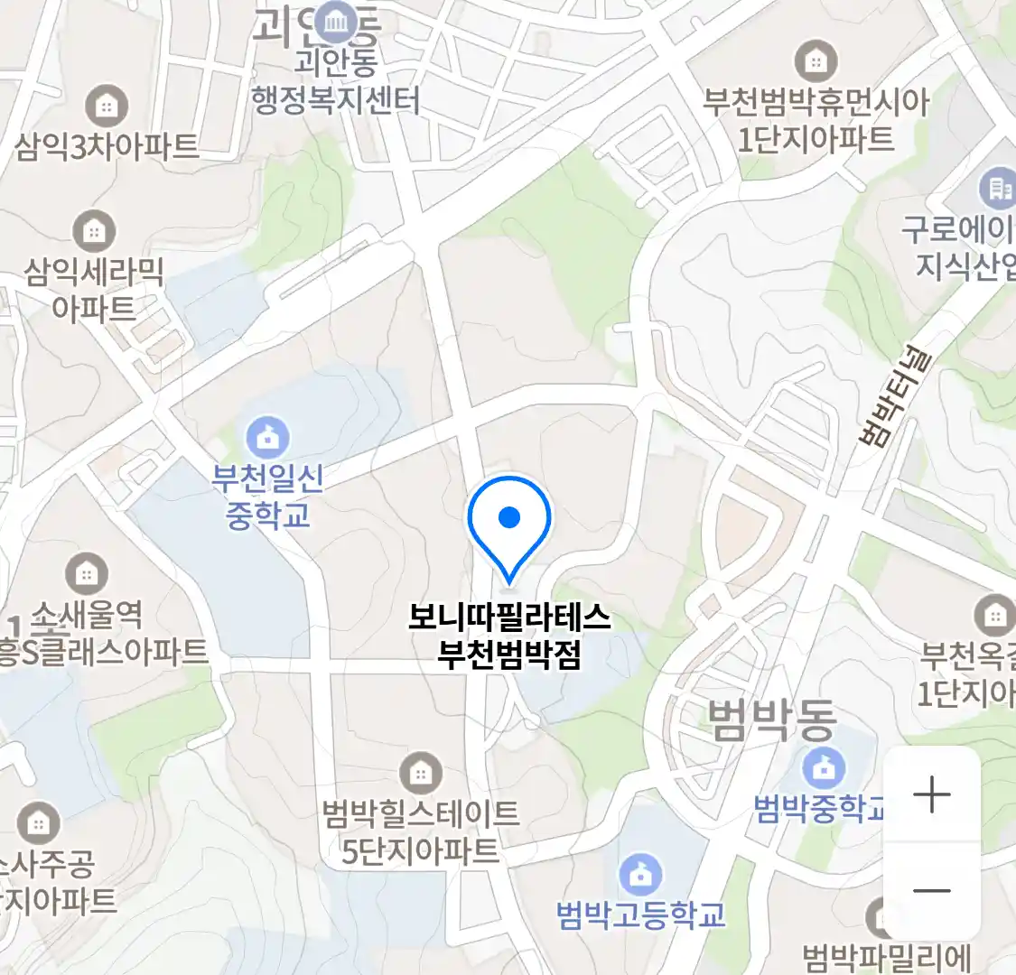 보니따필라테스 부천범박점 위치