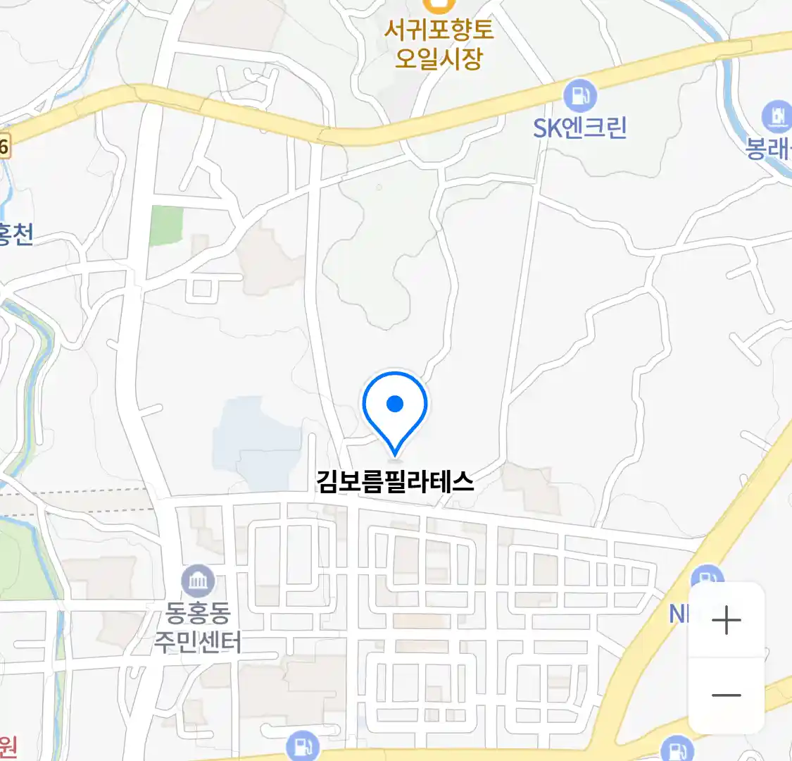 김보름필라테스 위치