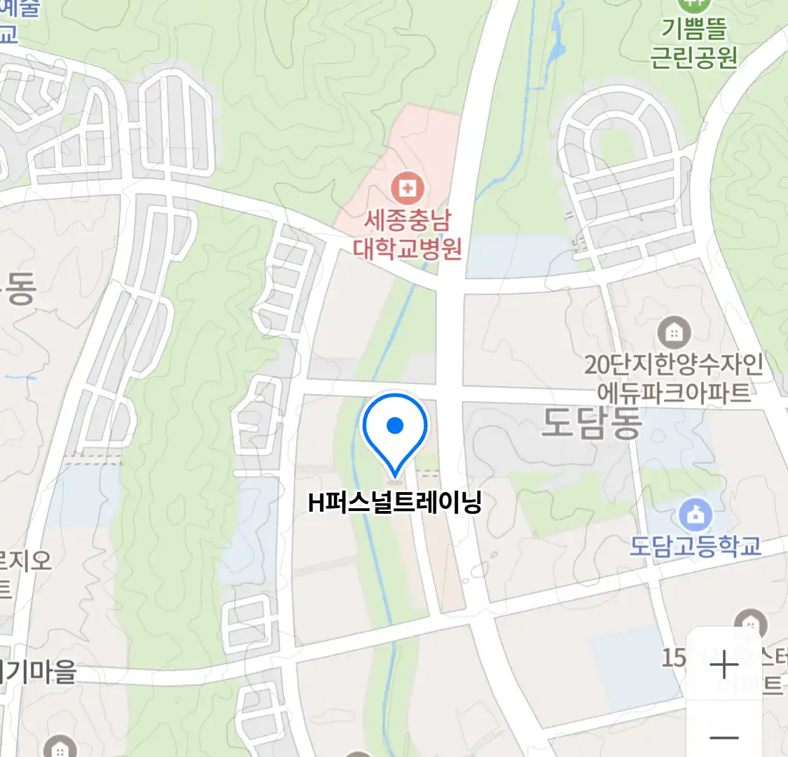 H퍼스널트레이닝 위치