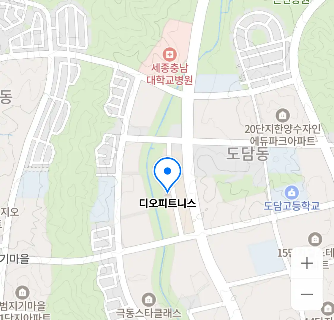 디오피트니스 위치