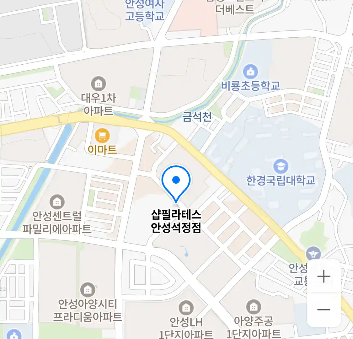 샵필라테스 안성석정점 위치