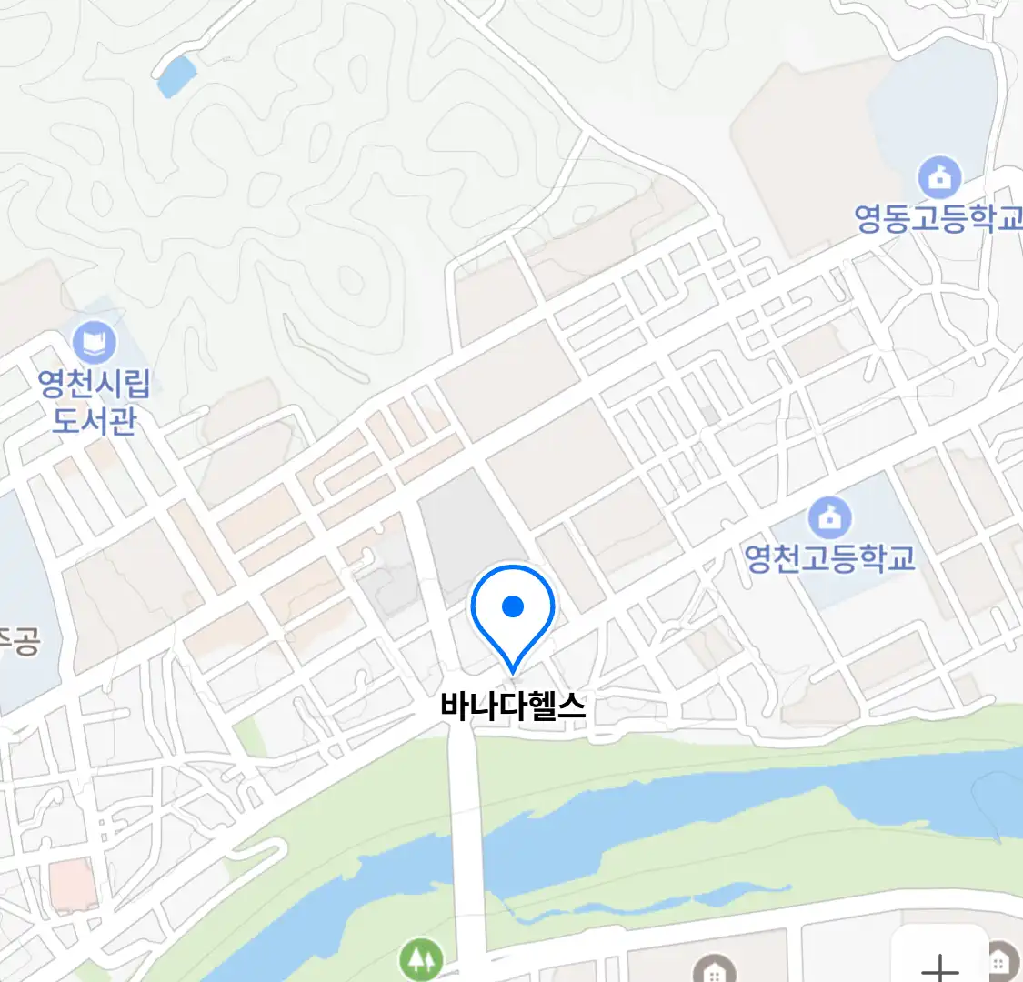 바나다헬스 위치