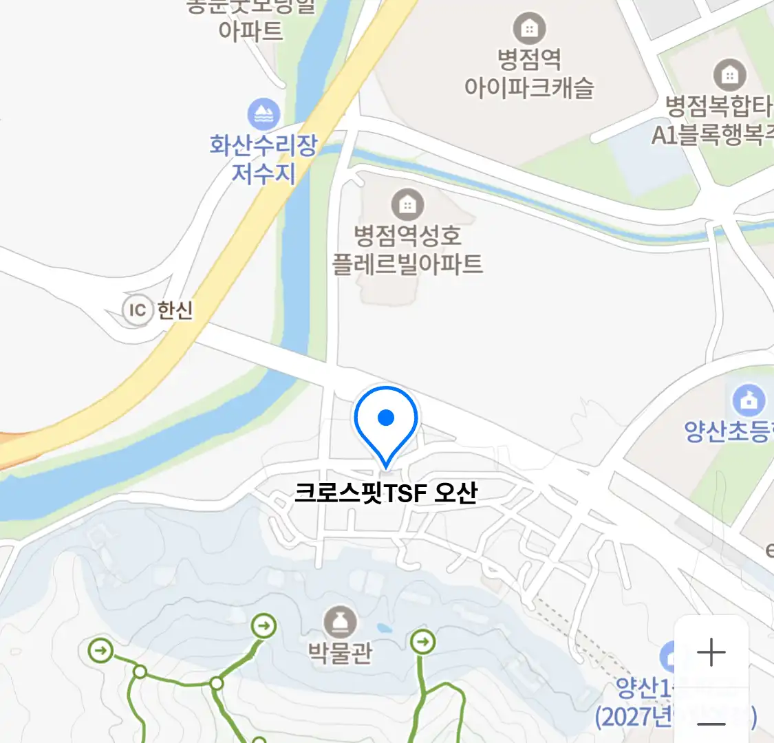 크로스핏TSF 오산 위치