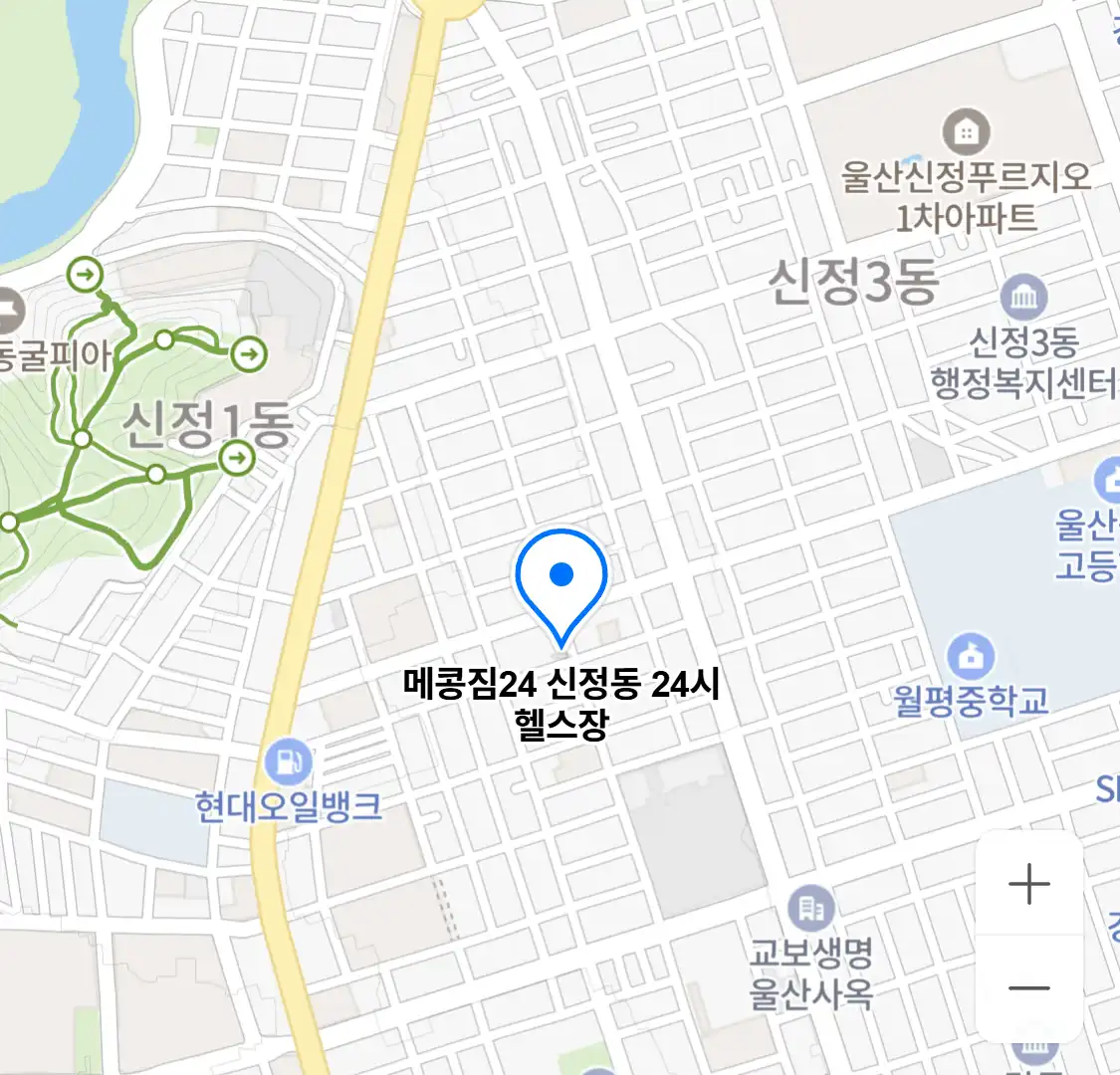 메콩짐24 신정동 24시 헬스장 위치