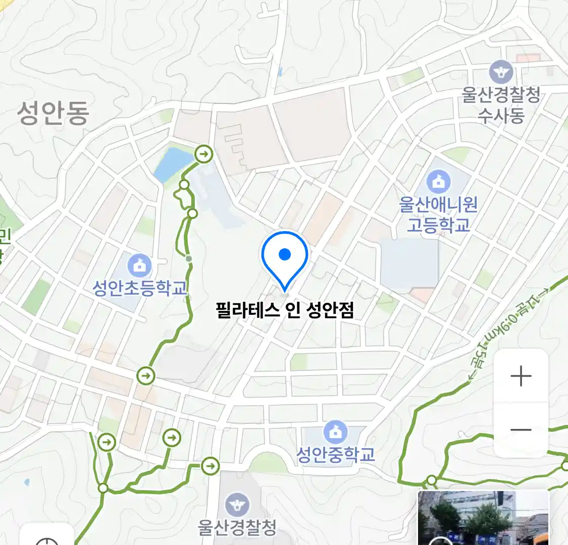 필라테스 인 성안점 위치