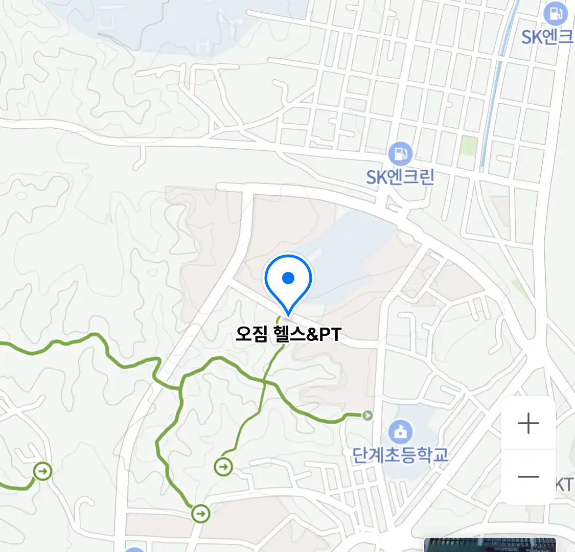 오짐 헬스&PT 위치