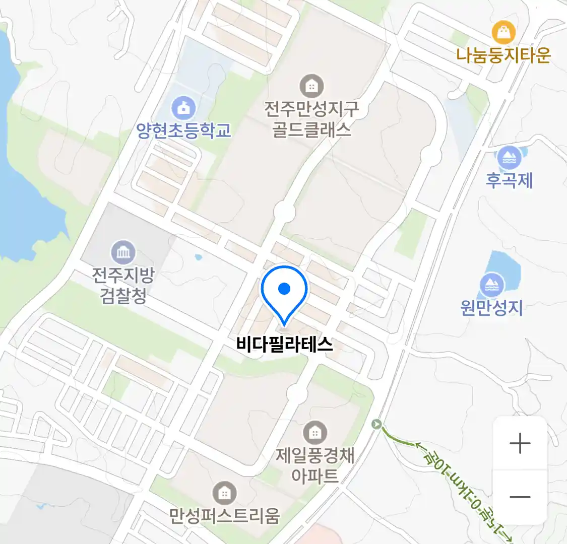 비다필라테스 위치