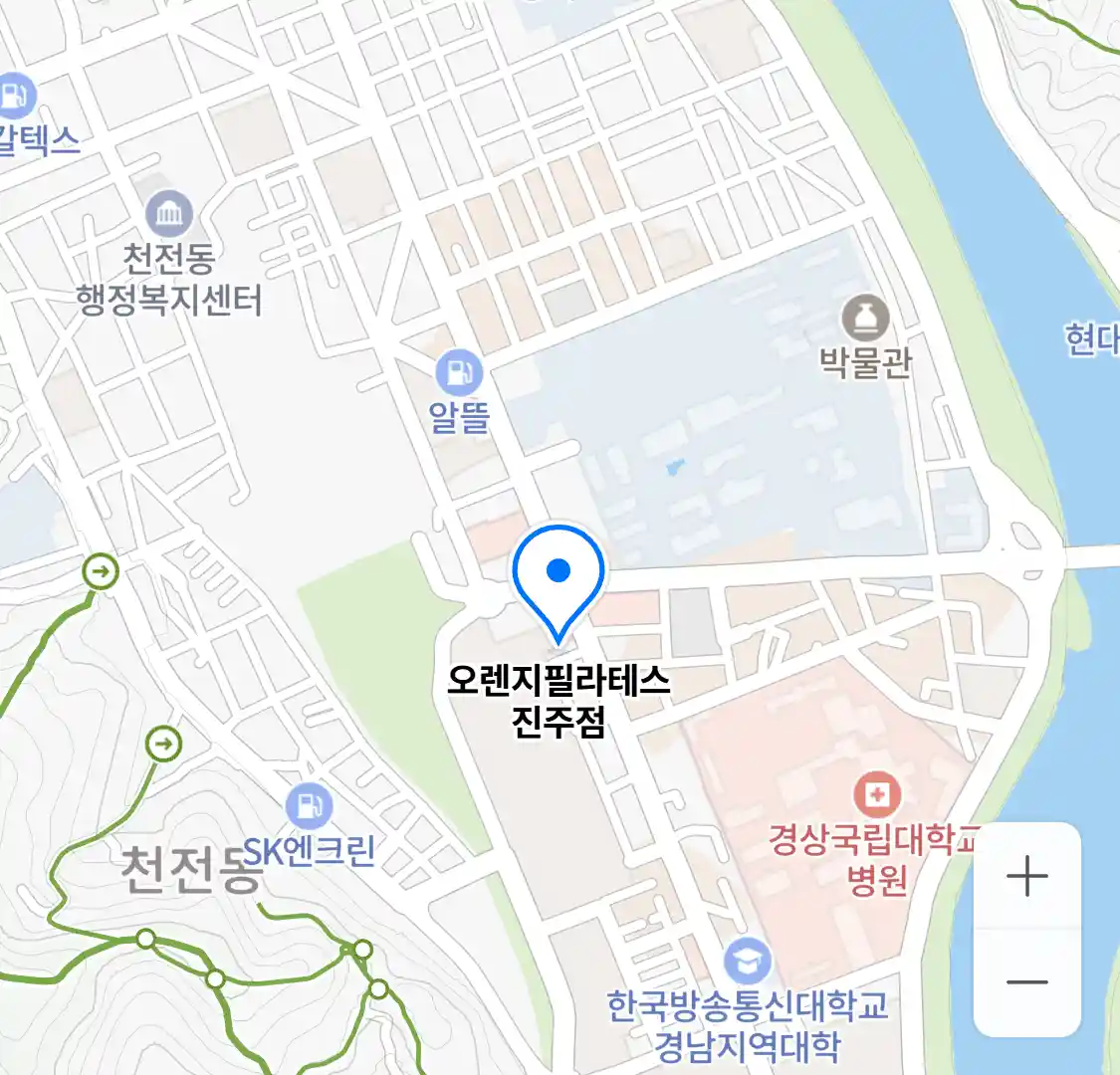 오렌지필라테스 진주점 위치