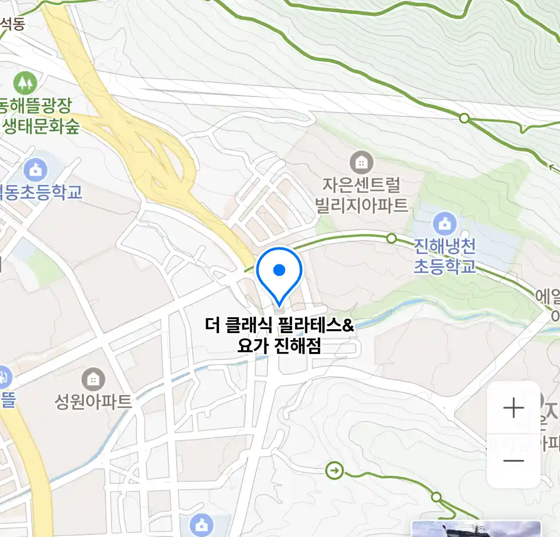 더 클래식 필라테스&요가 진해점 위치