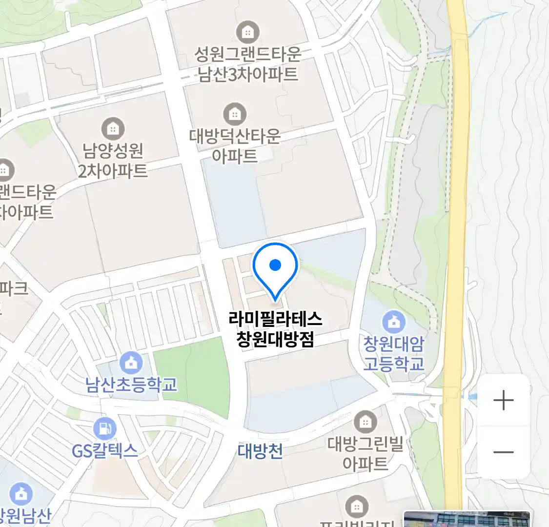 라미필라테스 창원대방점 위치