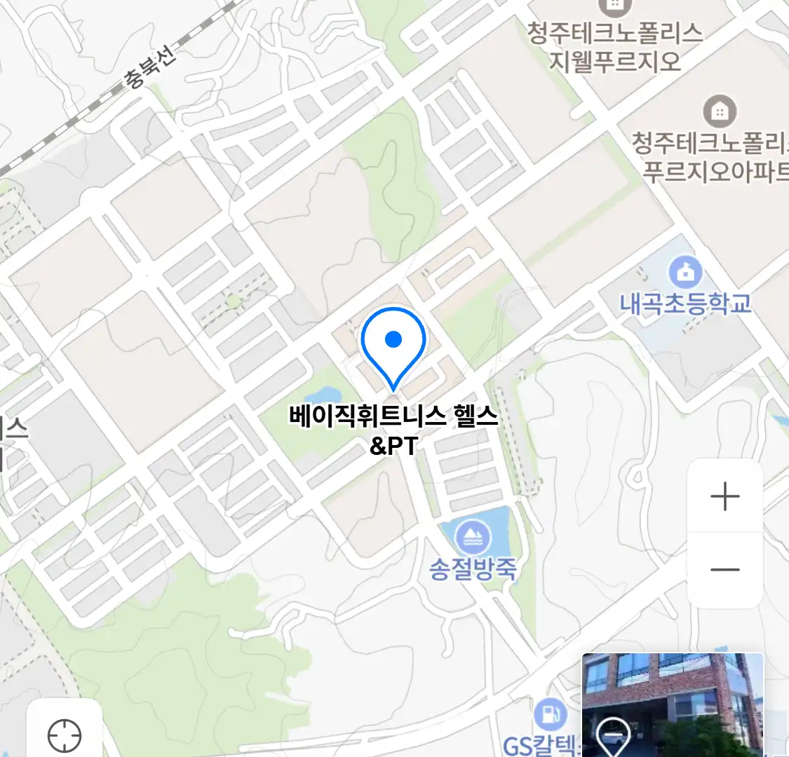 베이직휘트니스 헬스&PT 위치