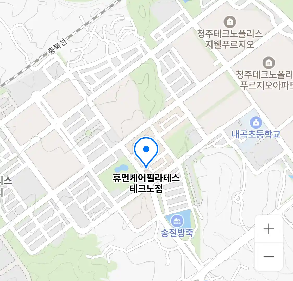 휴먼케어필라테스 테크노점 위치