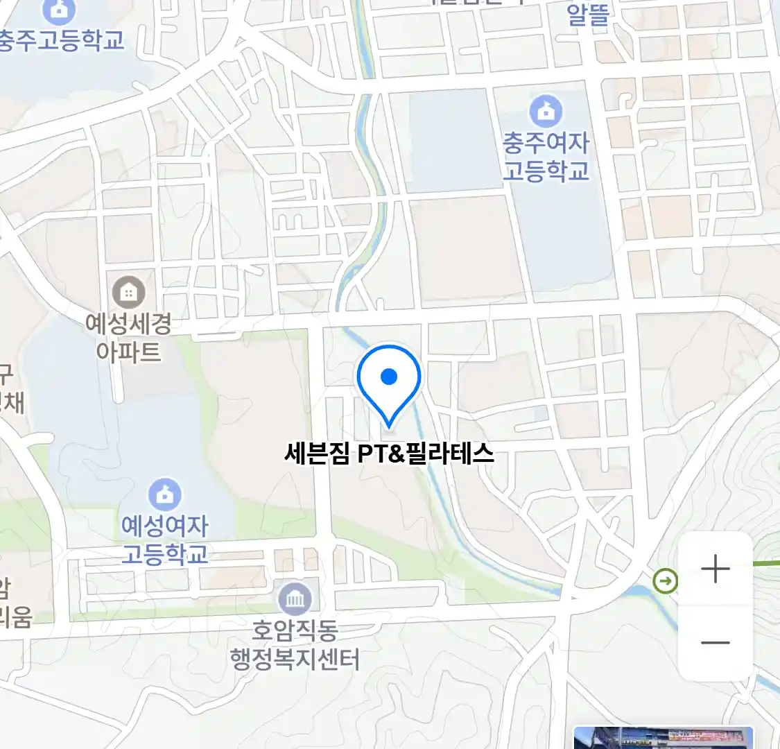 세븐짐 PT&필라테스 위치