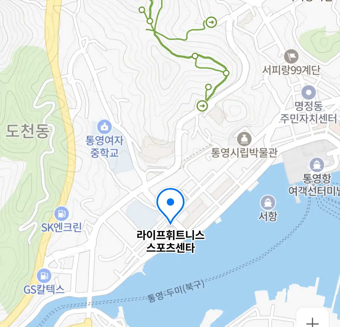 라이프휘트니스 스포츠센타 위치