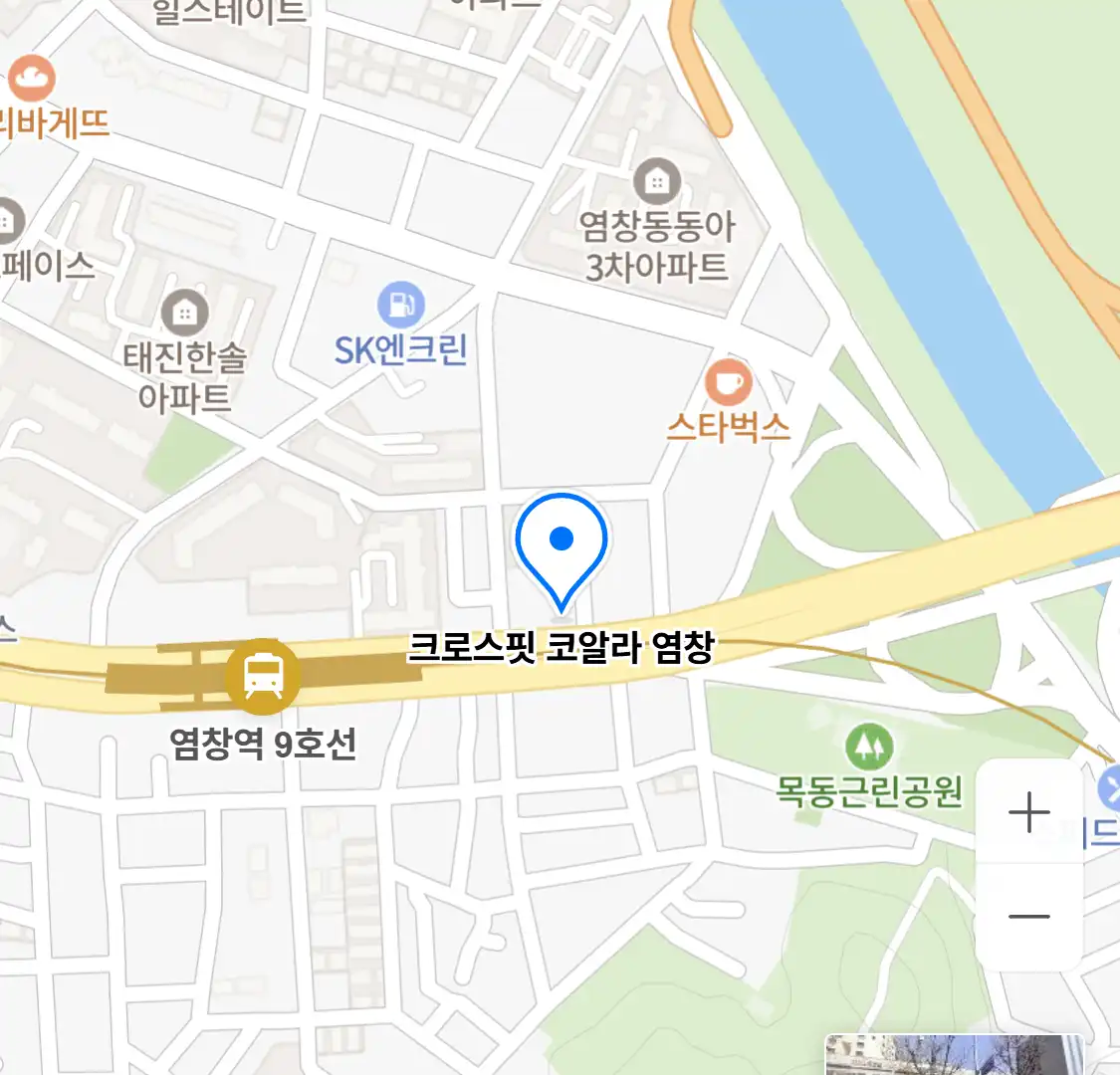 크로스핏 코알라 염창 위치