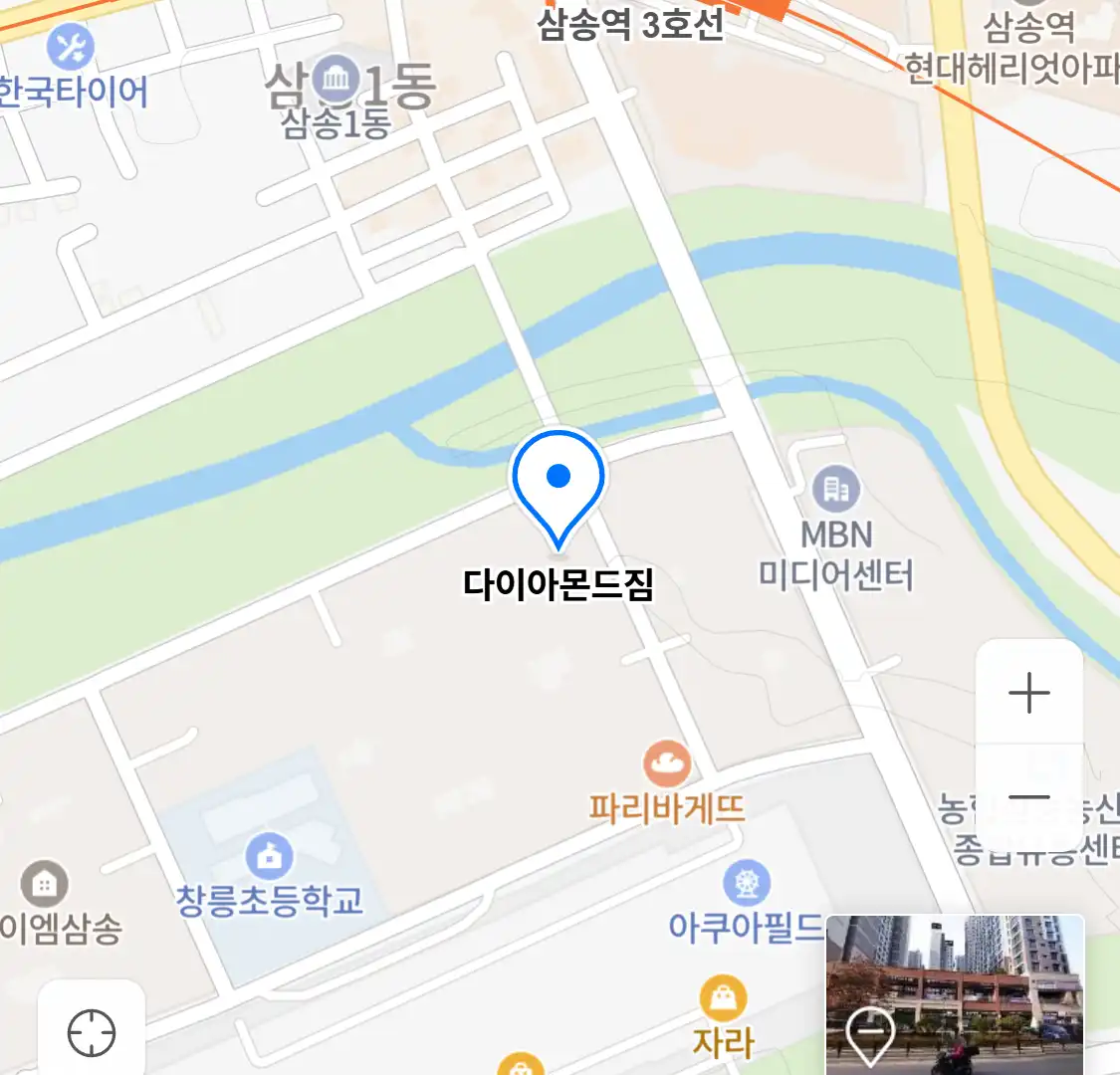 다이아몬드짐 위치