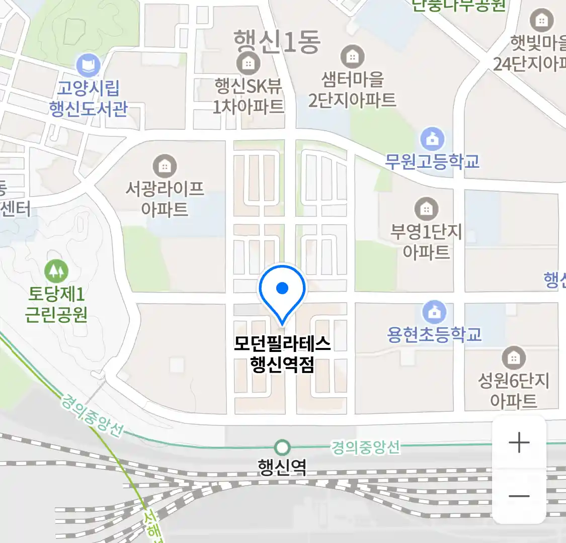 모던필라테스 행신역점 위치
