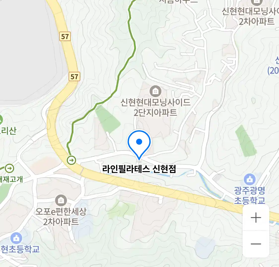라인필라테스 신현점 위치