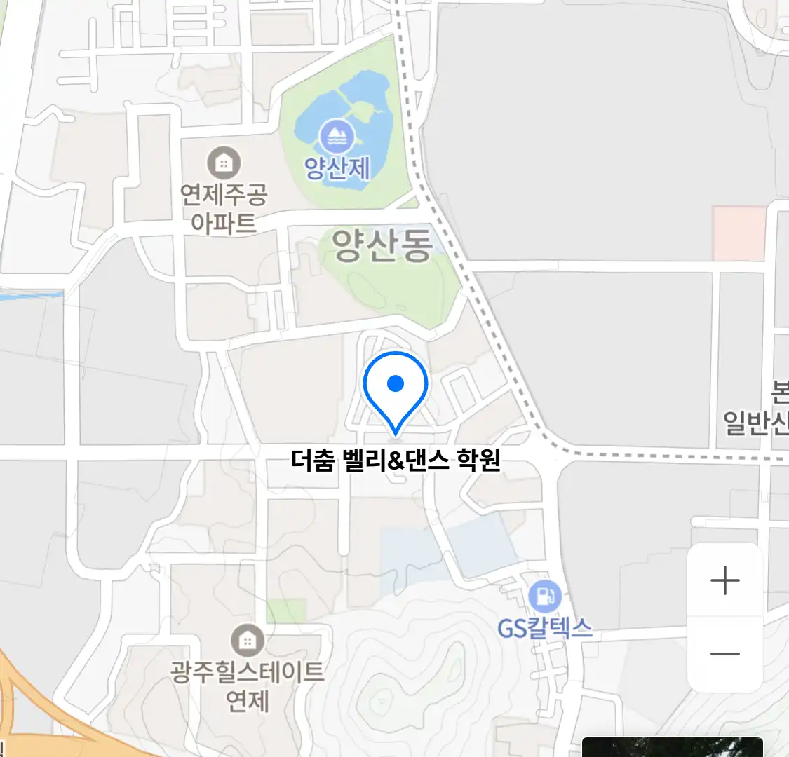 더춤 벨리&댄스 학원 위치