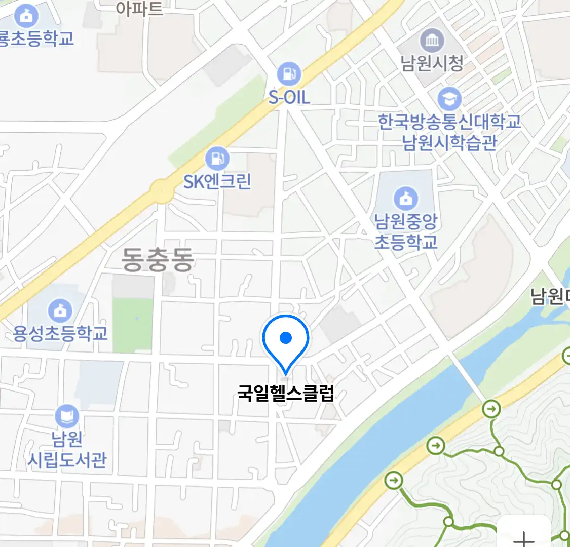 국일헬스클럽 위치