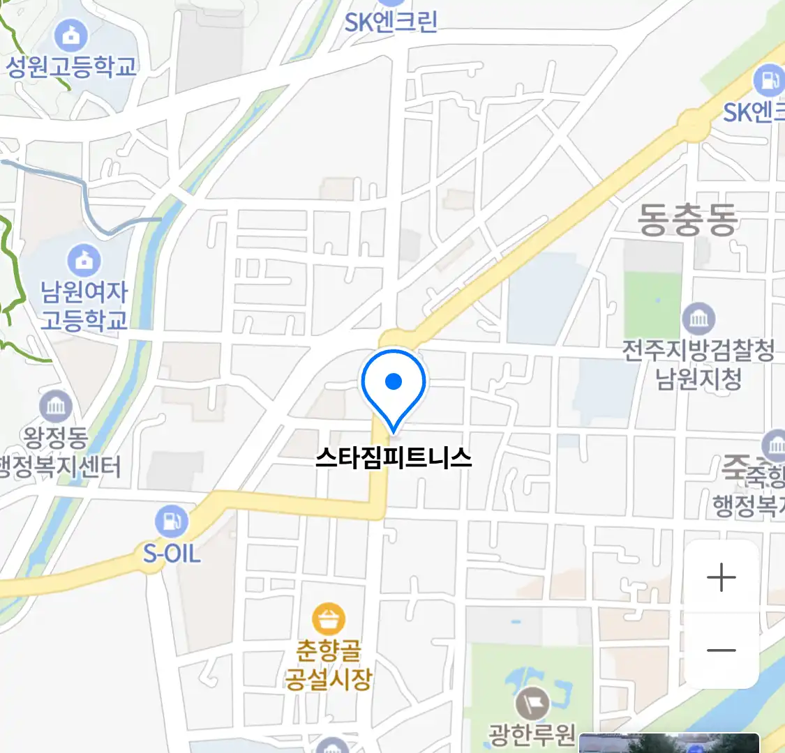 스타짐피트니스 위치