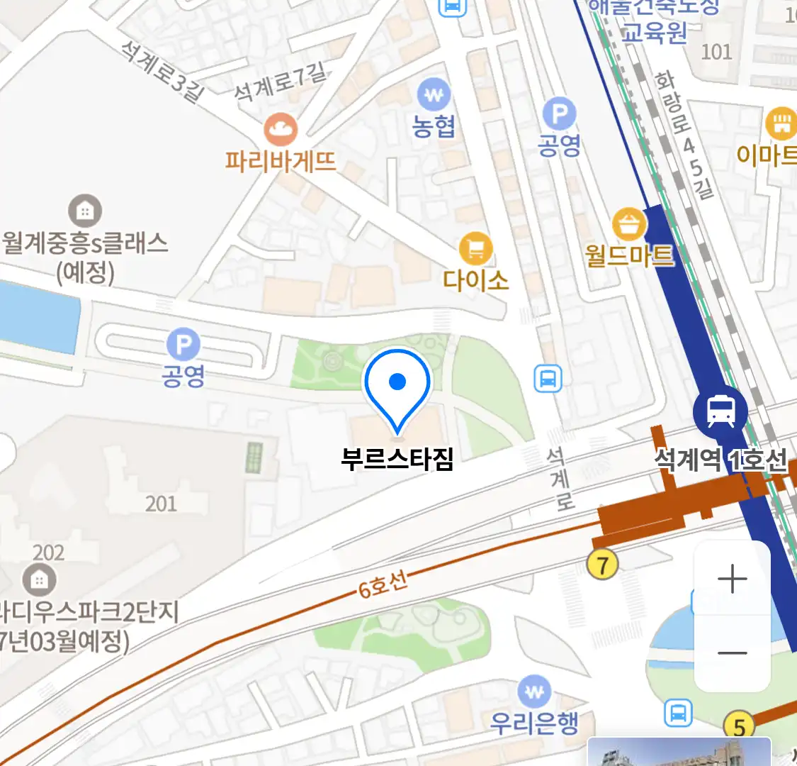 부르스타짐 위치