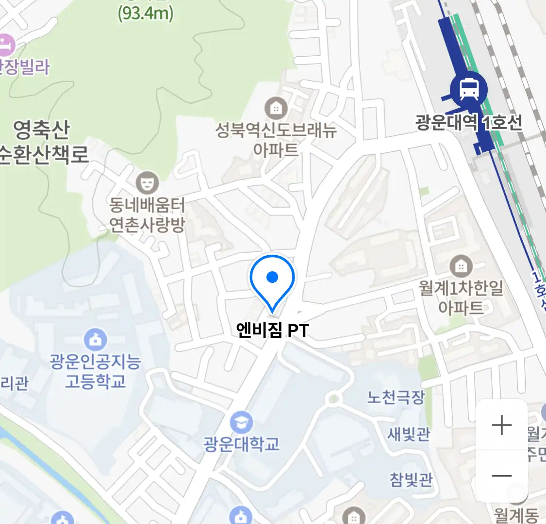 엔비짐 PT 위치