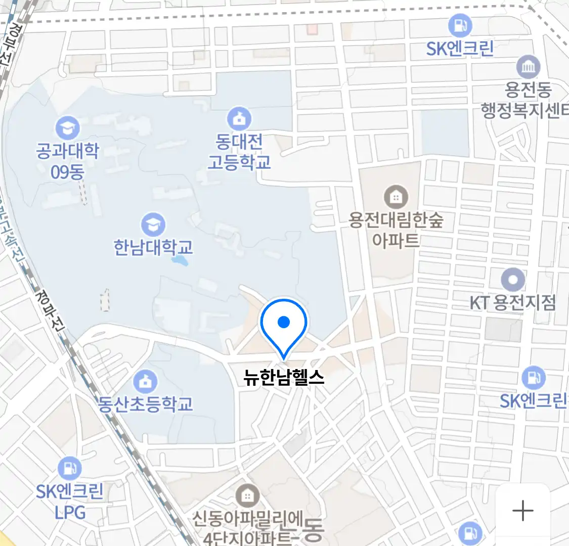 뉴한남헬스 위치