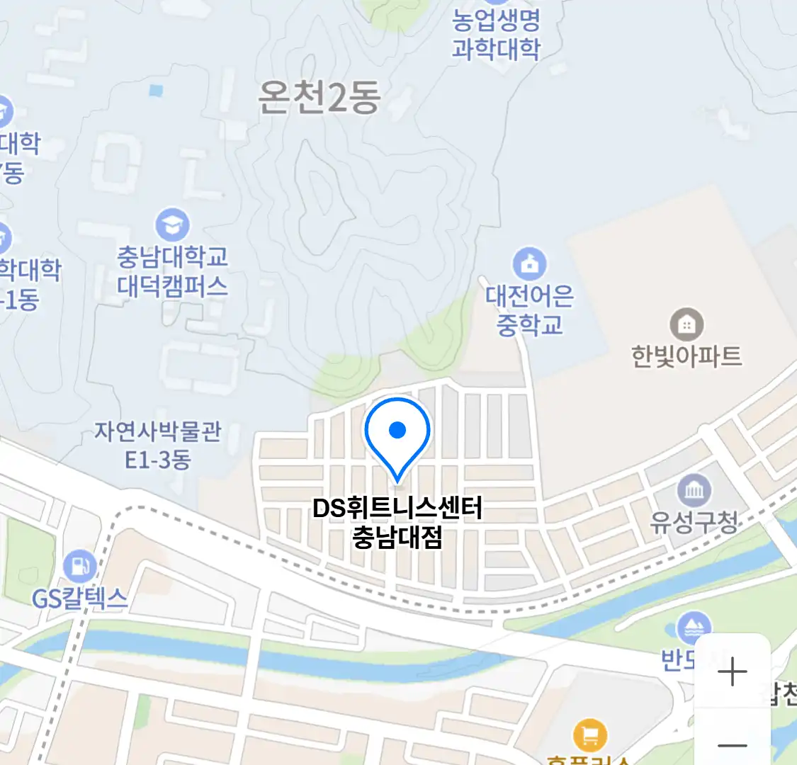 DS휘트니스센터 충남대점 위치