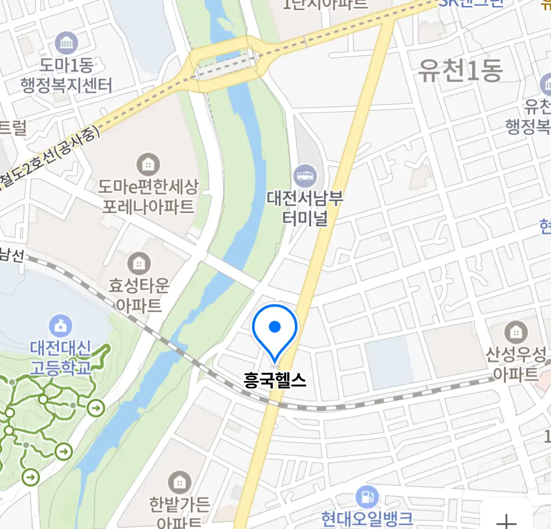 흥국헬스 위치