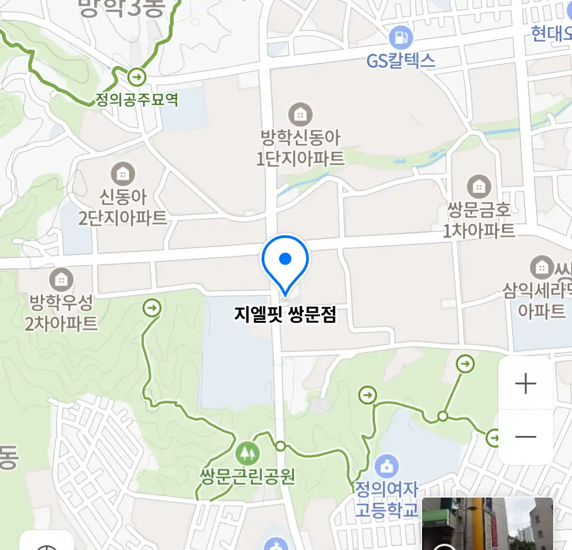 지엘핏 쌍문점 위치