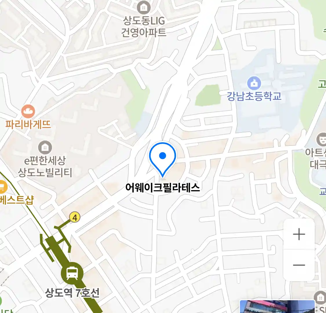 어웨이크필라테스 위치