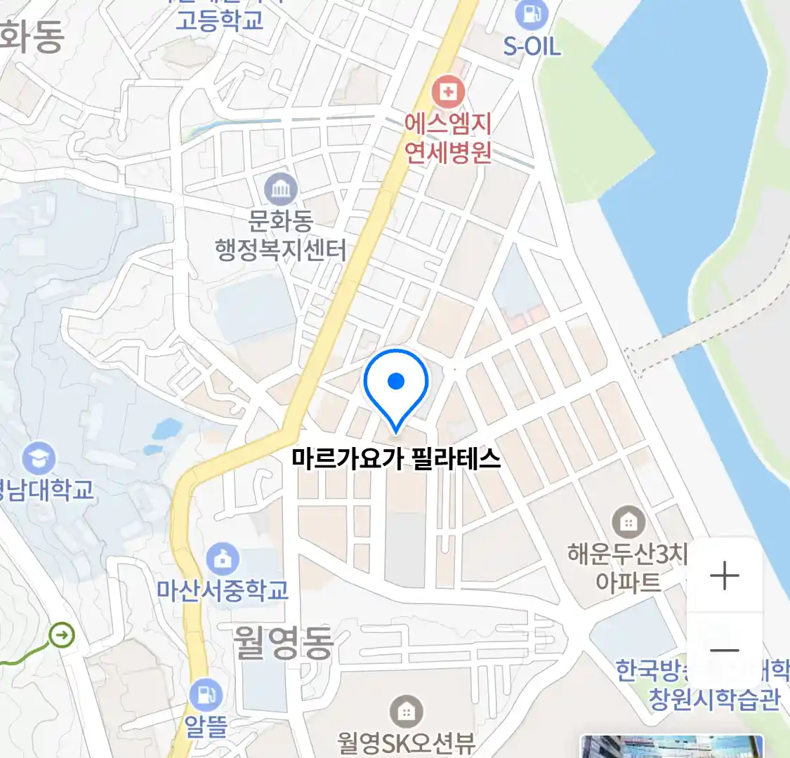 마르가요가 필라테스 위치