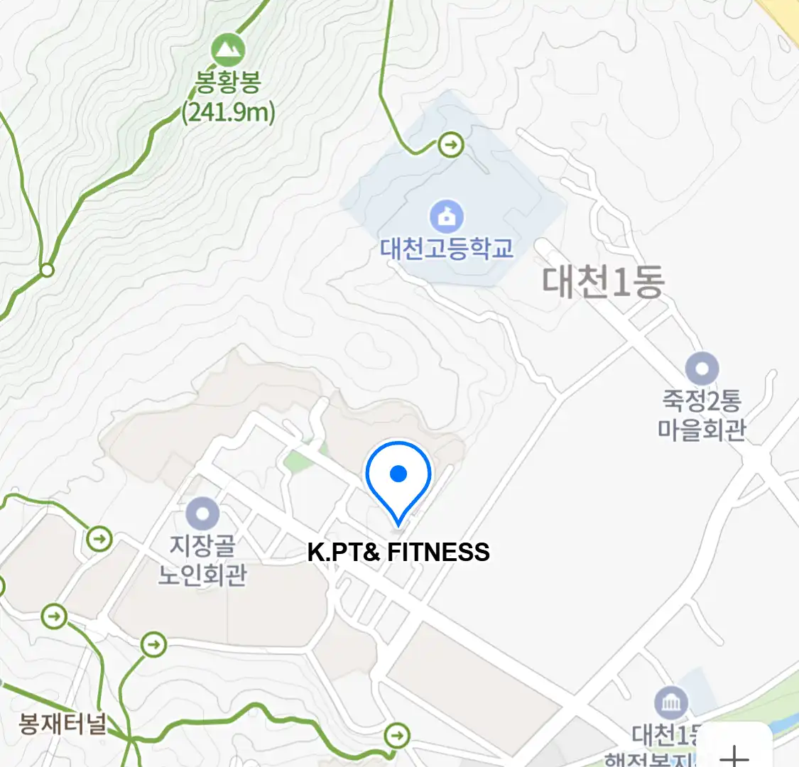 K.PT& FITNESS 위치