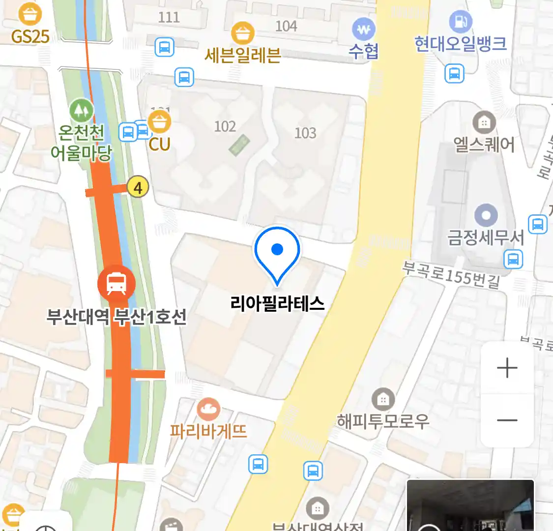 리아필라테스 위치