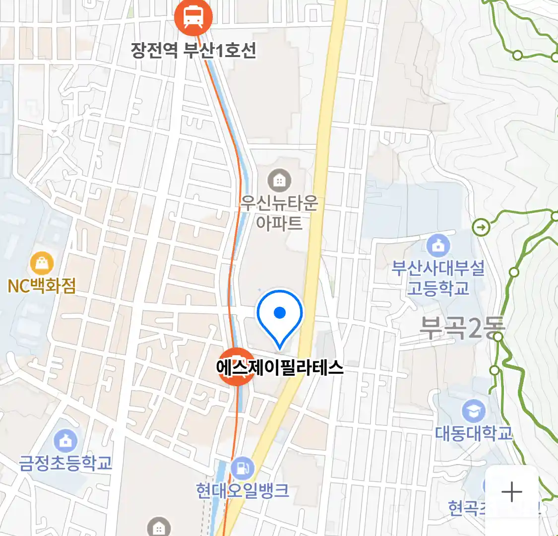 에스제이필라테스 위치