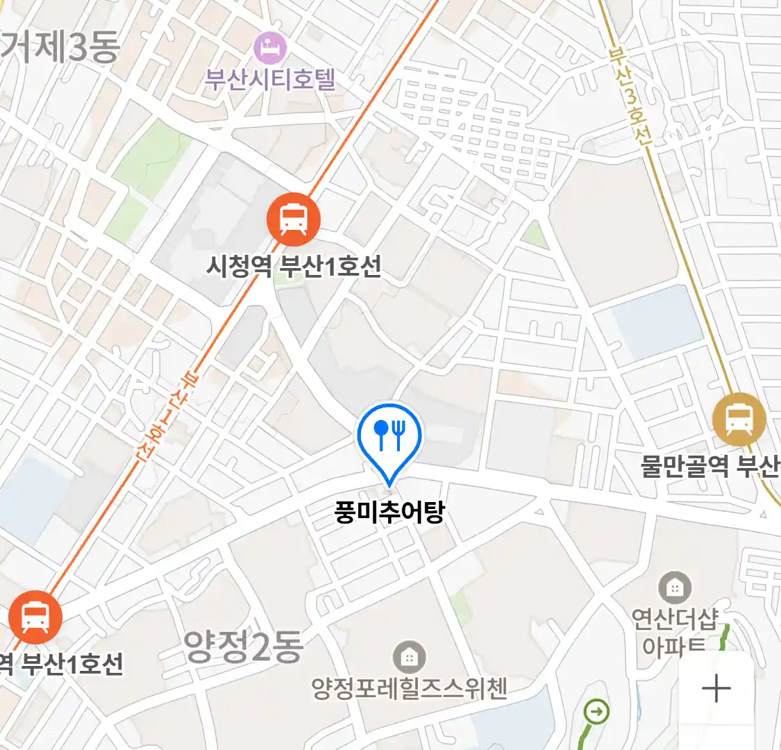 풍미추어탕 위치