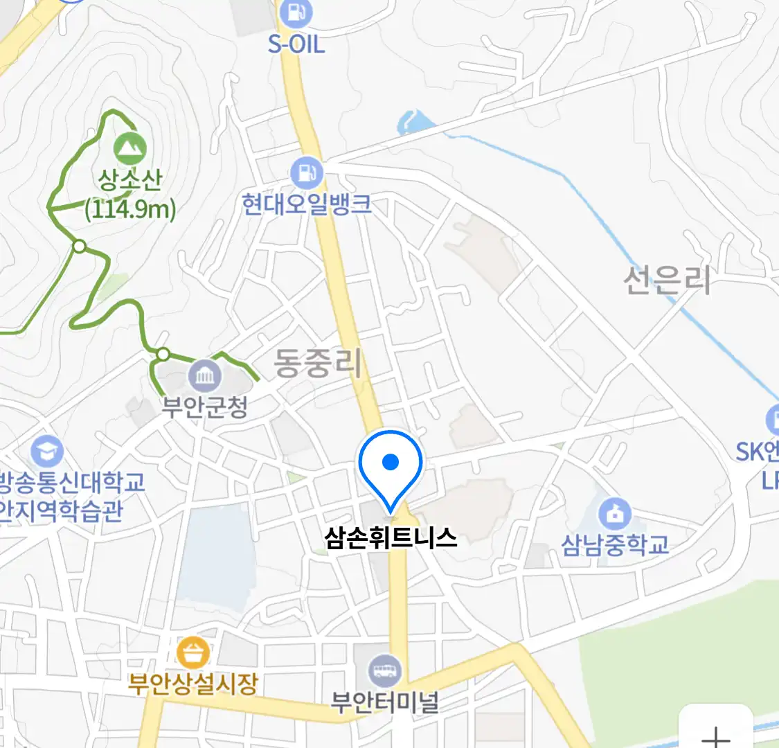 삼손휘트니스 위치
