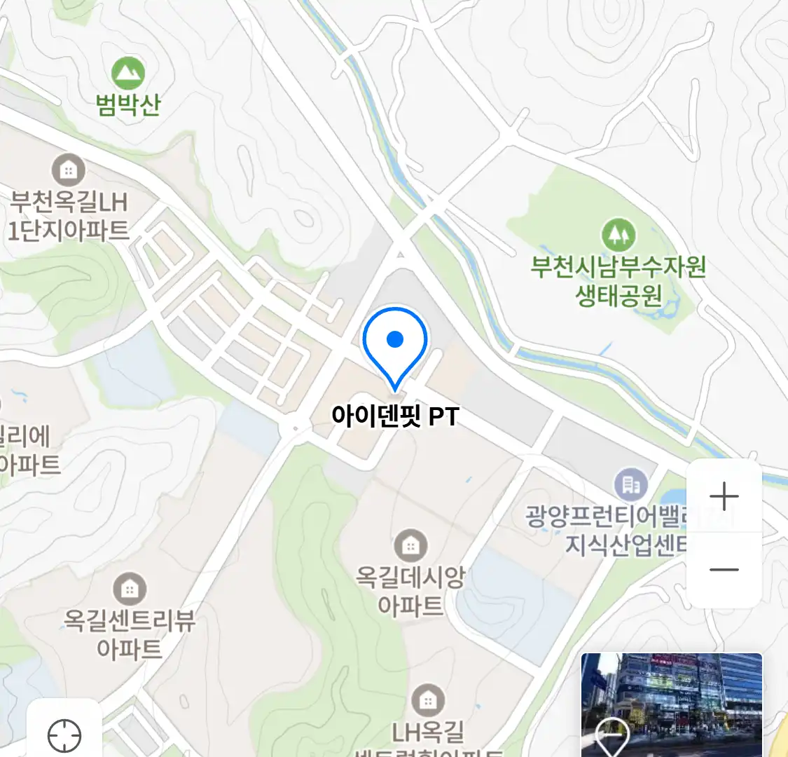 아이덴핏 PT 위치