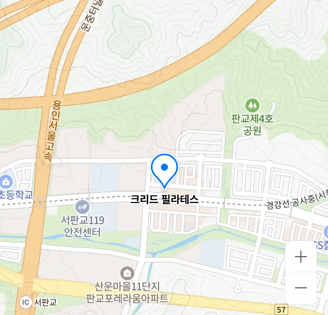 크리드 필라테스 위치