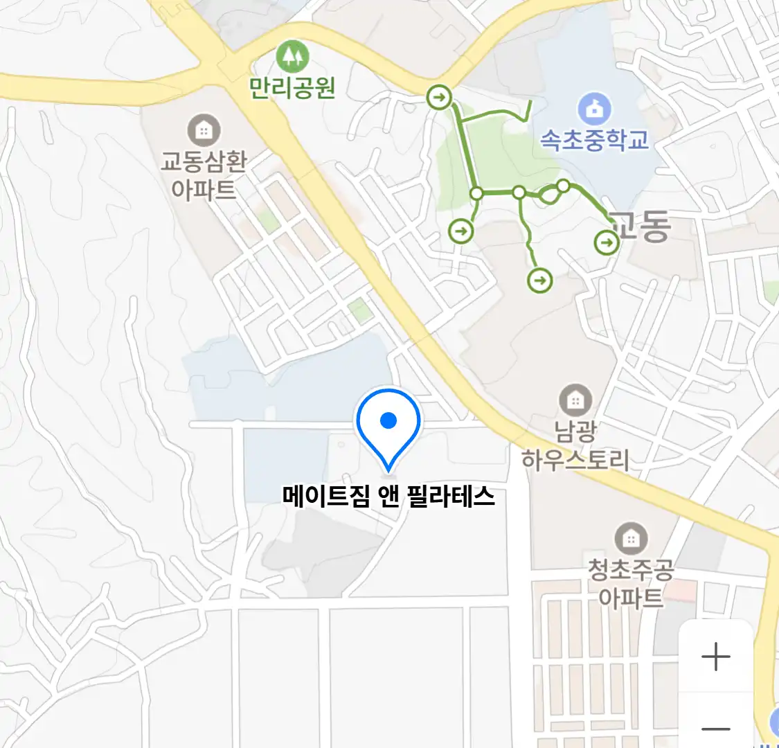 메이트짐 앤 필라테스 위치
