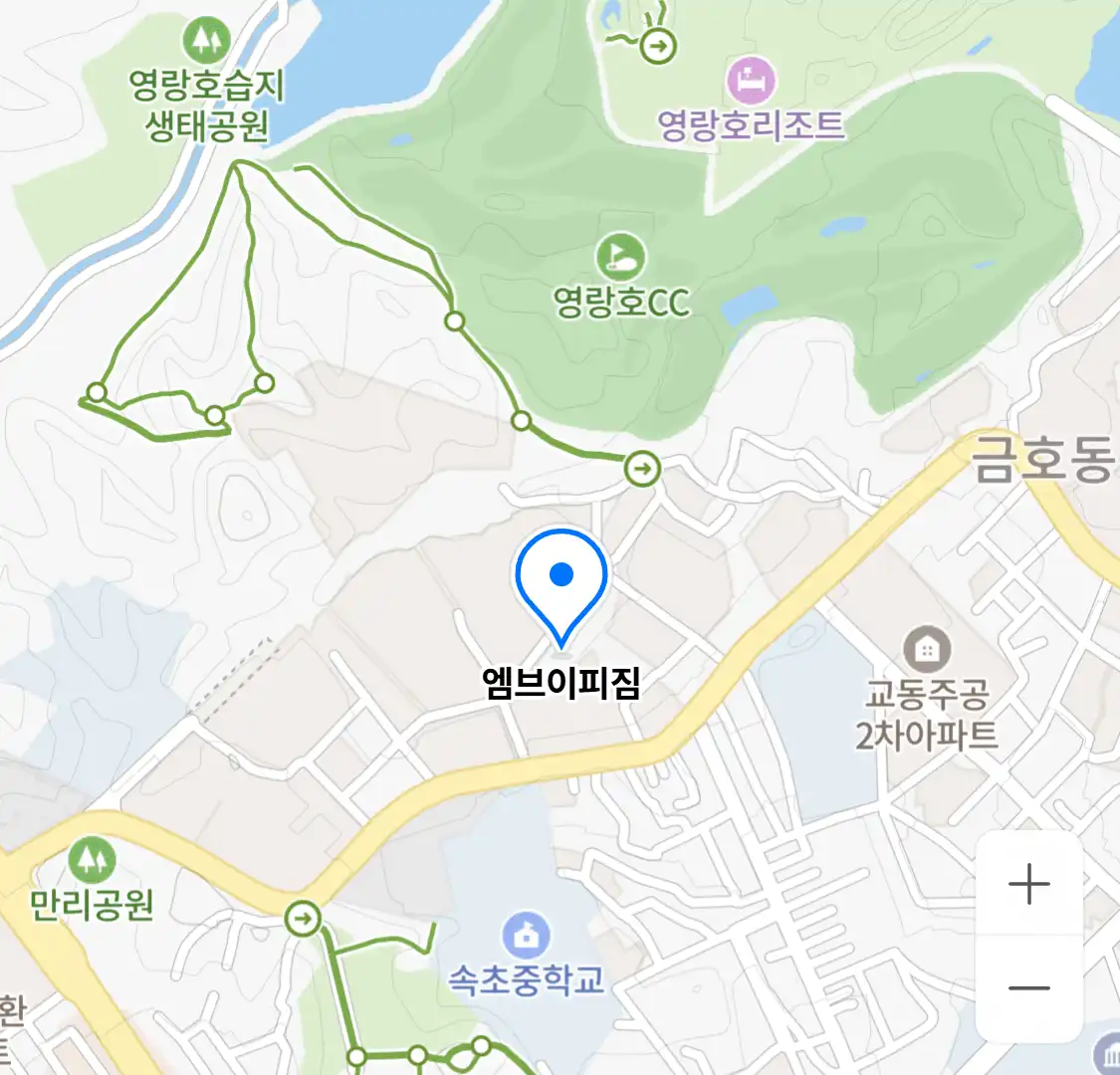 엠브이피짐 위치