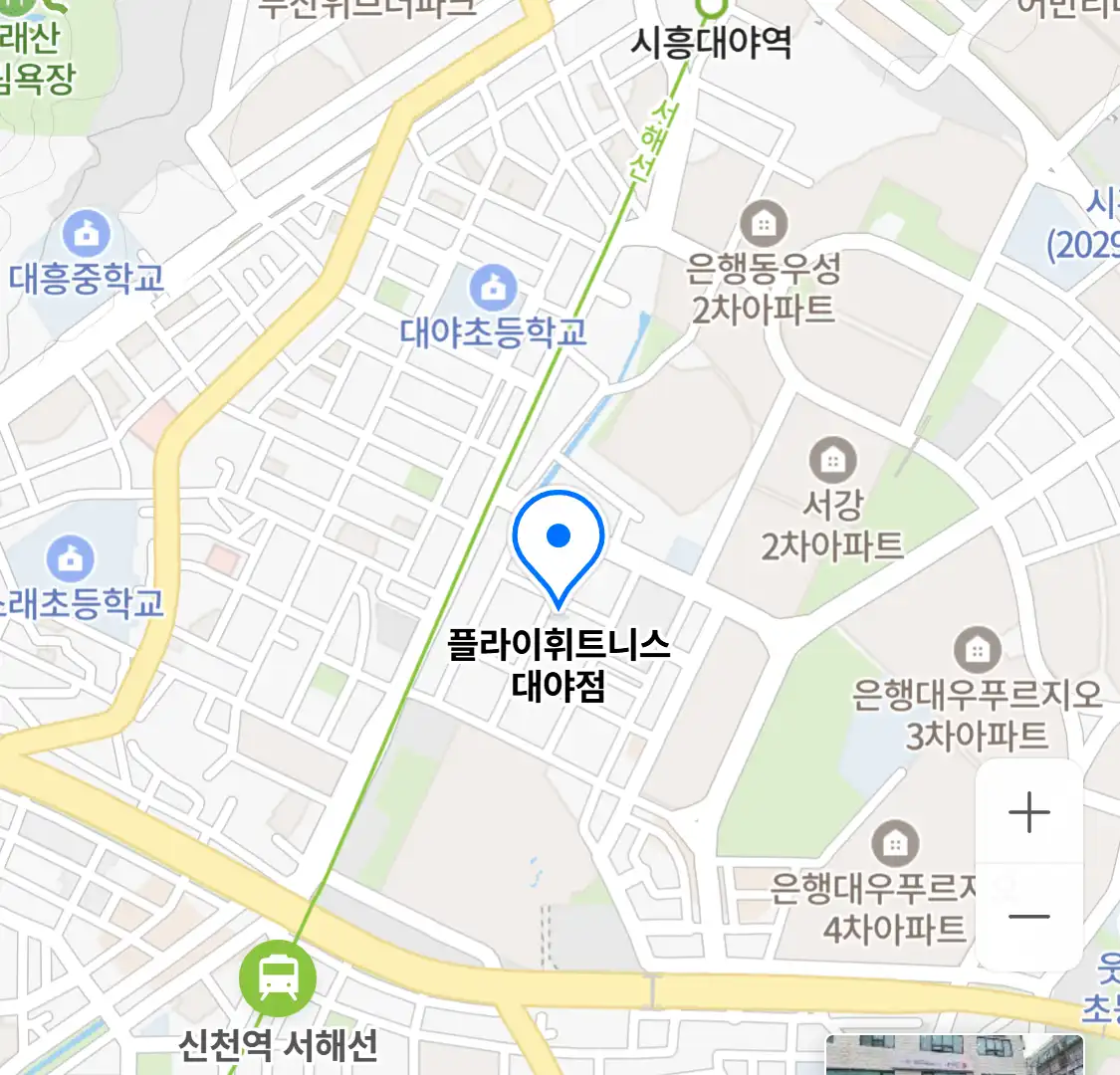 플라이휘트니스 대야점 위치