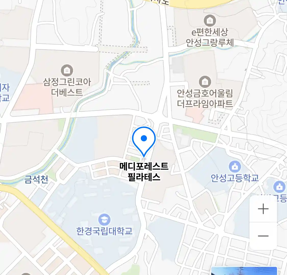메디포레스트 필라테스 위치
