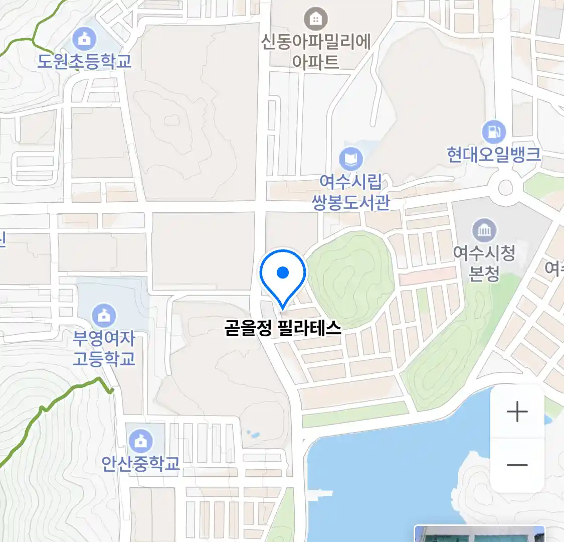 곧을정 필라테스 지도