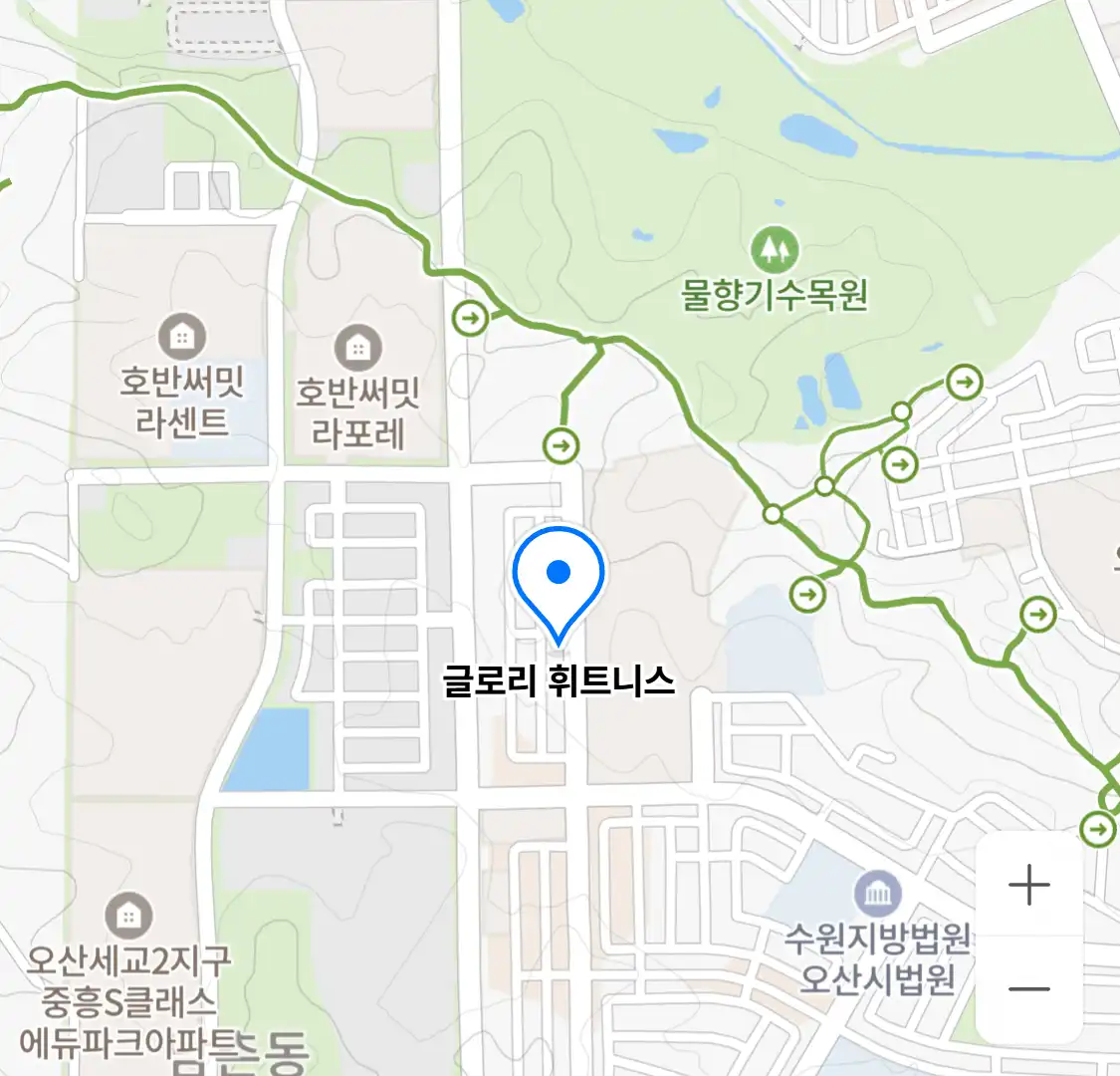 글로리 휘트니스 위치