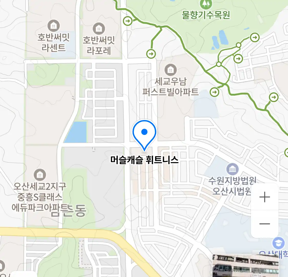 머슬캐슬 휘트니스 위치