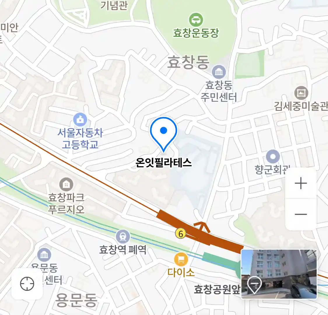 온잇필라테스 위치