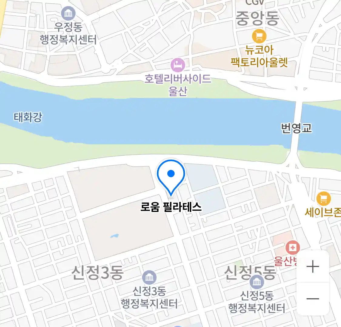 로움 필라테스 위치