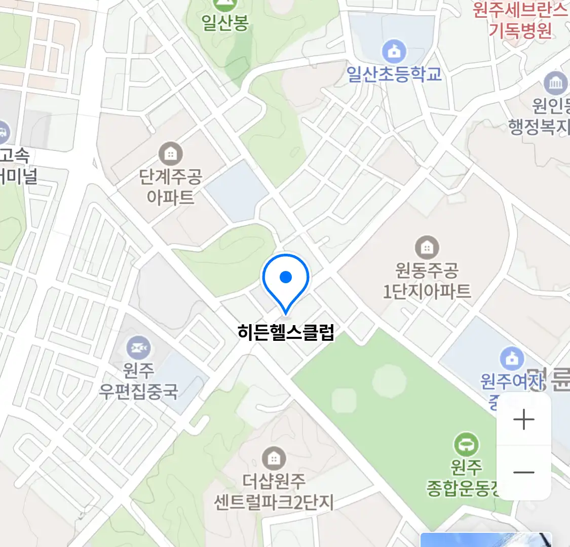 히든헬스클럽 위치